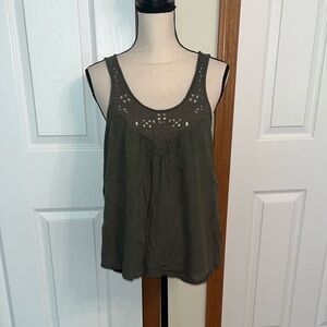 American Eagle Green Tank Top